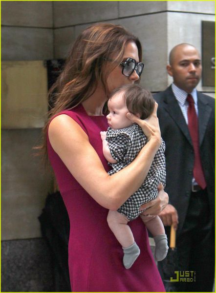Foto: Mala Harper Beckham že vstopila v svet mode: Prvič na tednu mode!