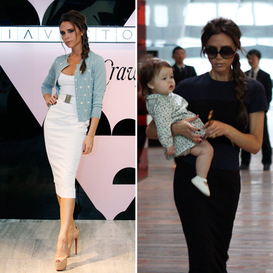 Victoria Beckham in Harper nadaljujeta svojo turnejo po Kitajski