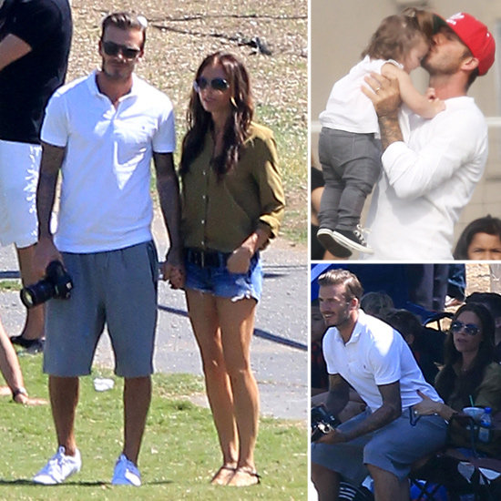 Foto: Sproščen vikend družine Beckham