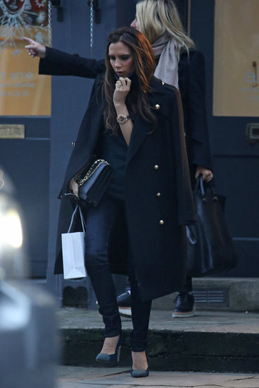 Victoria Beckham v pripravah na teden mode NY