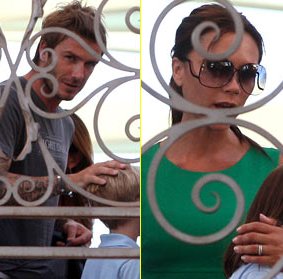David in Victoria Beckham: Njun sin Romeo je praznoval 8. rojstni dan