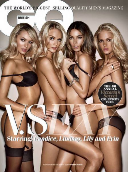 HOT! Seksi Victorijini angelčki na naslovnici revije GQ