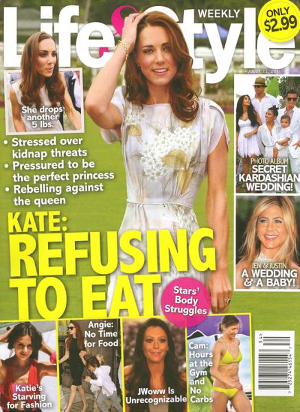 UPORNICA Koščena Kate Middleton nikakor noče jesti