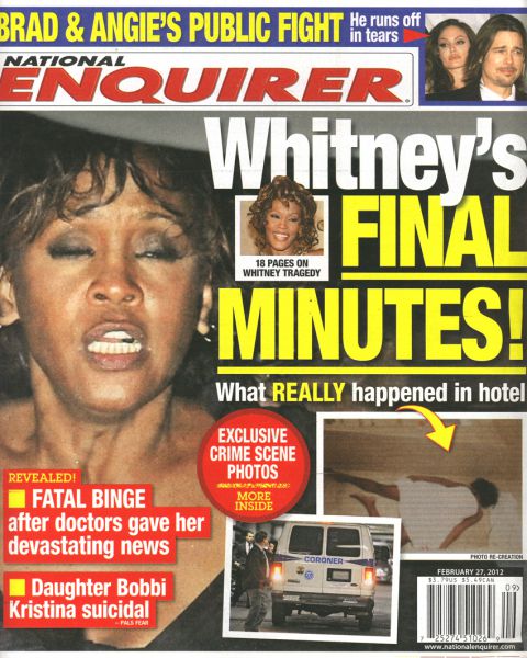 Šokantno: Nove podrobnosti o smrti Whitney Houston