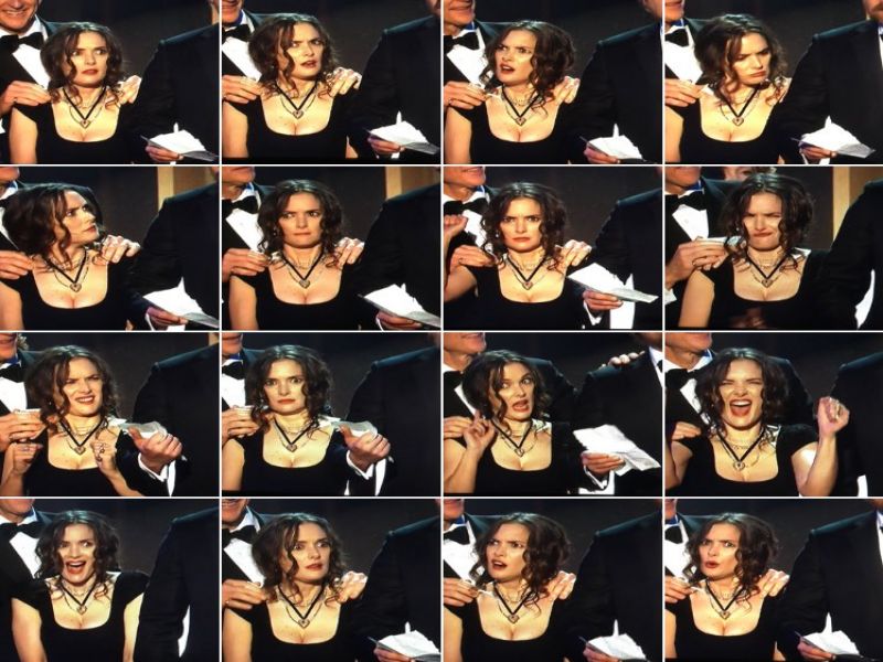 Winona Ryder s svojimi grimasami nasmejala cel internet