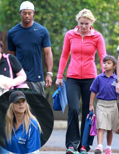Ops! Tiger Woods in njegova bivša spet na bojni nogi!