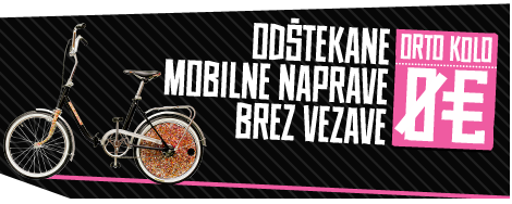 ŽIVI ODFURANO! Odpelji ORTO kolo!