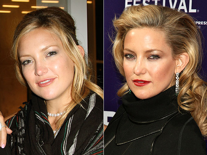 ZVEZDNIŠKI VIDEZ Kate Hudson: Kakšen make-up ji bolj pristoji?