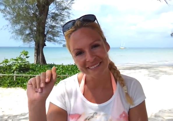 VIDEO! Zagorela Špela Grošelj nominacijo opravila na rajski plaži
