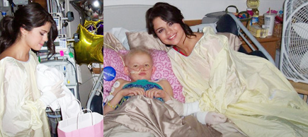 FOTO: Selena Gomez: Obiskala je bolnišnico v Bostonu!