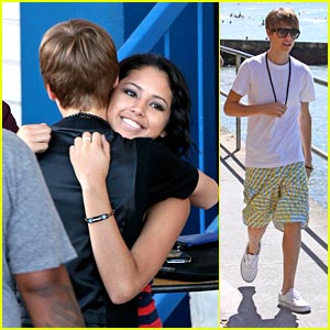 FOTO: Justin in Jasmine V ujeta med objemanjem!