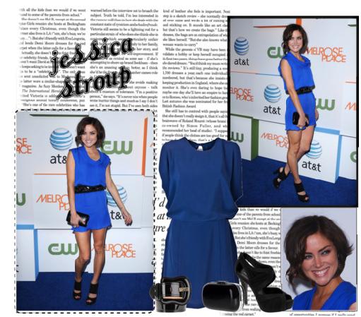 Obleci se kot Jessica Stroup
