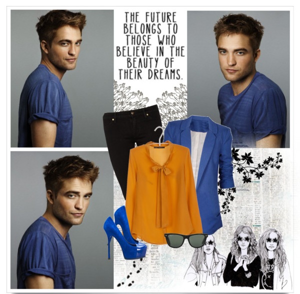 Obleci se kot Robert Pattinson