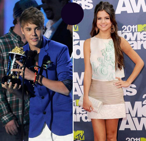 VROČE: Justin in Selena sta se na MTV nagradah neprekinjeno poljubljala 3 minute!