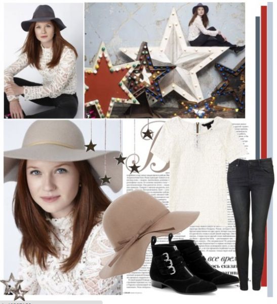 Obleci se kot Bonnie Wright