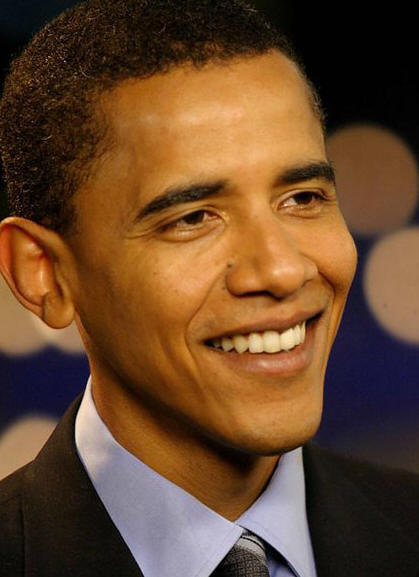Predsednik Obama poje na pesem Lady GaGa...