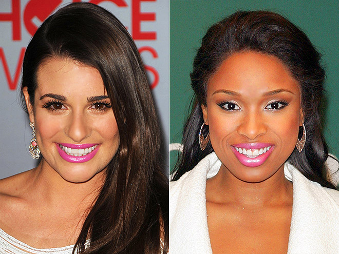 MAKE-UP WAR: Lea Michele vs. Jennifer Hudson