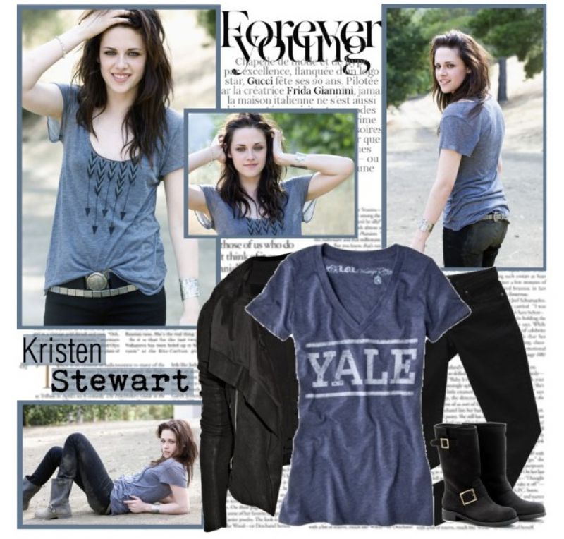 Obleci se kot Kristen Stewart