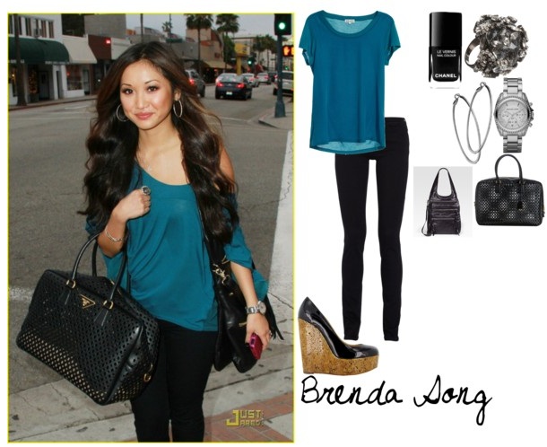 Obleci se kot Brenda Song