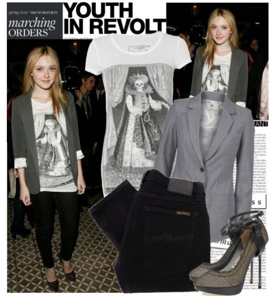 Obleci se kot Dakota Fanning