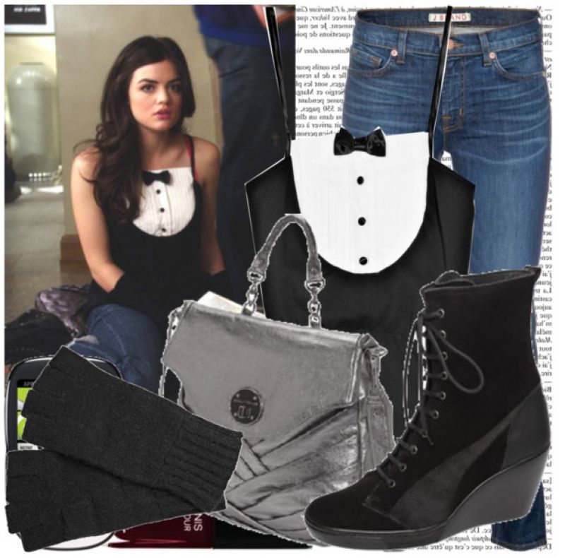 Obleci se kot Lucy Hale