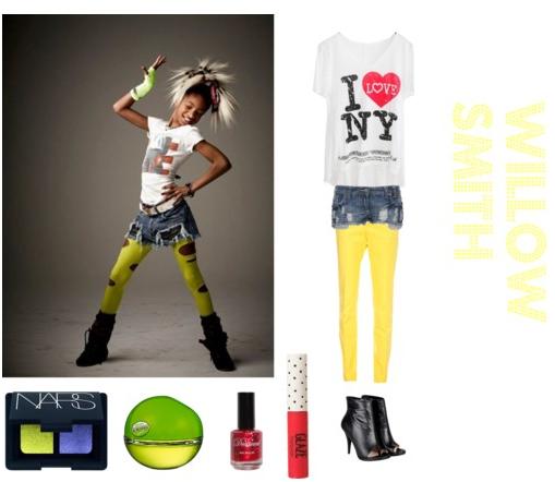 Obleci se kot Willow Smith