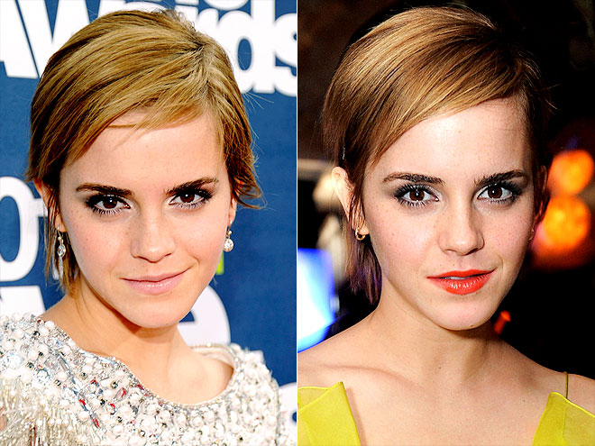 MAKE-UP WAR: Emma Watson