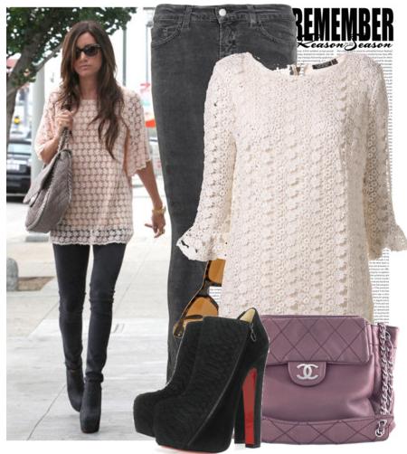 Obleci se kot Ashley Tisdale