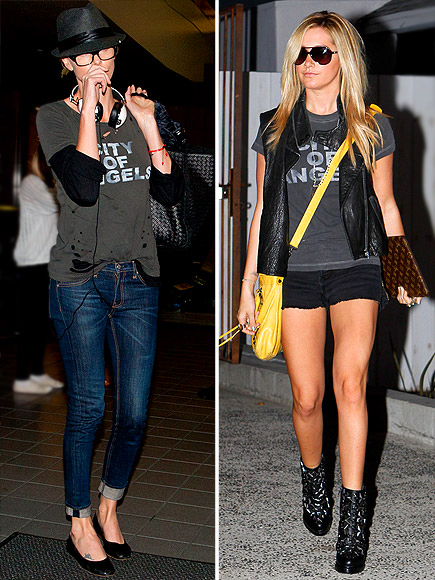 FASHION WAR: Charlize Theron vs. Ashley Tisdale