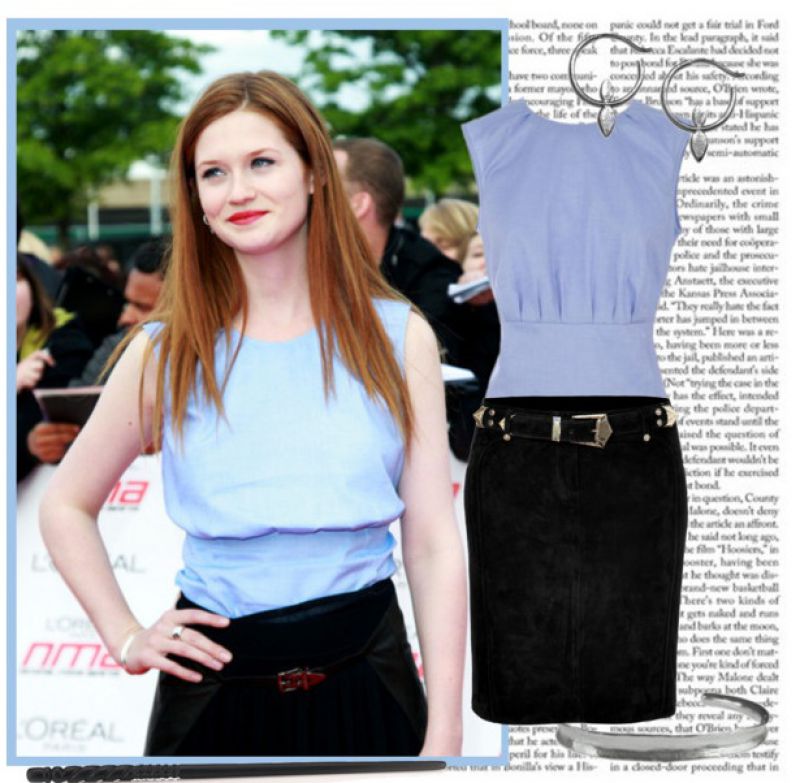 Obleci se kot Bonnie Wright