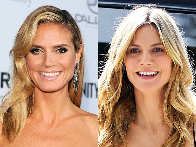 BREZ LIČIL: Heidi Klum
