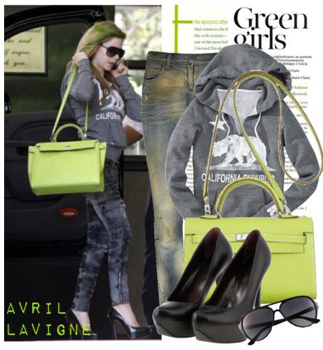 Obleci se kot Avril Lavigne