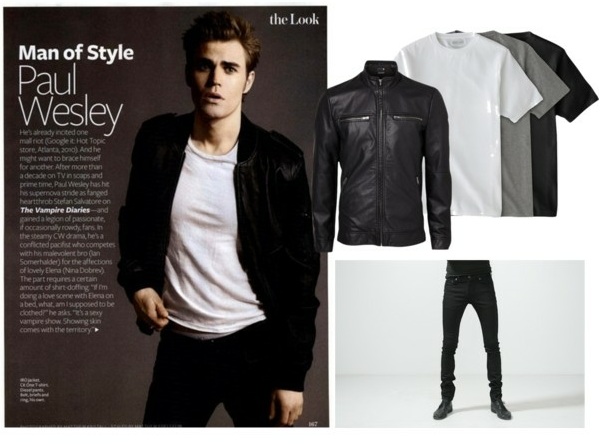Obleci se kot Paul Wesley