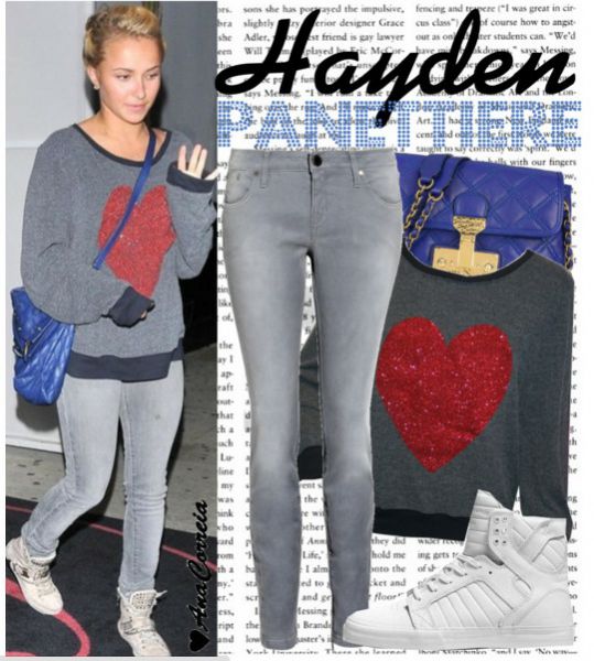 Obleci se kot Hayden Panettiere