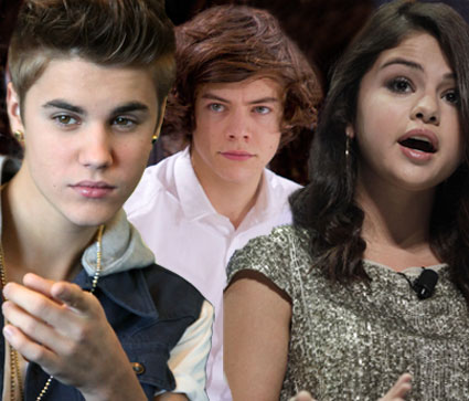 Justin Bieber in Selena Gomez: Ne dovolita, da Harry iz 1D spozna njuni mami!