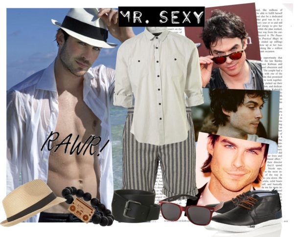 Obleci se kot Ian Somerhalder
