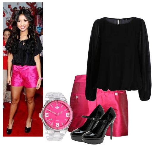 Obleci se kot Brenda Song