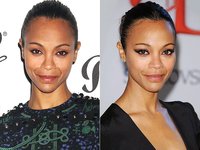 MAKE-UP WAR: Zoe Saldana