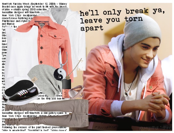 Obleci se kot Zayn Malik