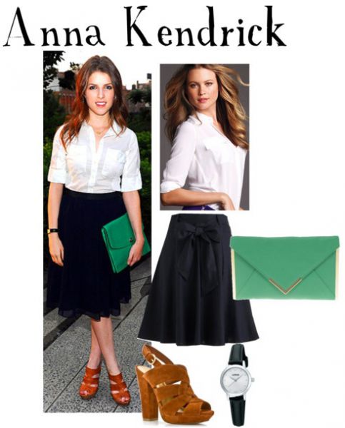 Obleci se kot Anna Kendrick