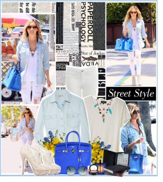 Obleci se kot Ashley Tisdale