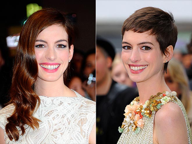 HAIRSTYLE WAR: Anne Hathaway
