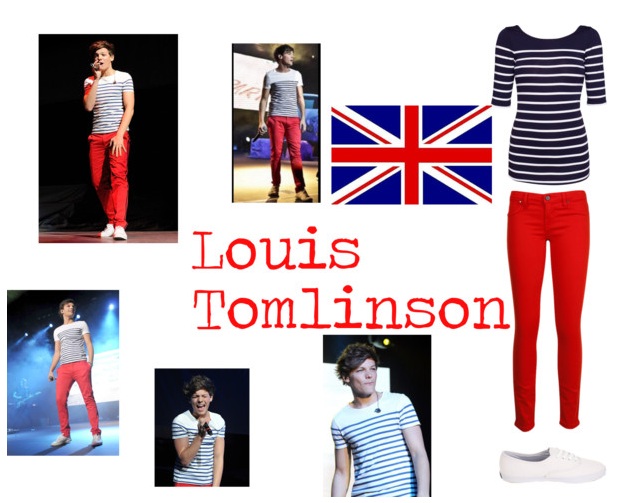 Obleci se kot Louis Tomlinson