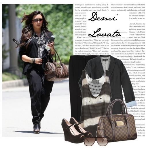 Obleci se kot Demi Lovato