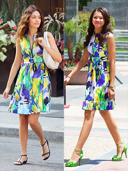 FASHION WAR: Emmy Rossum vs. Zendaya