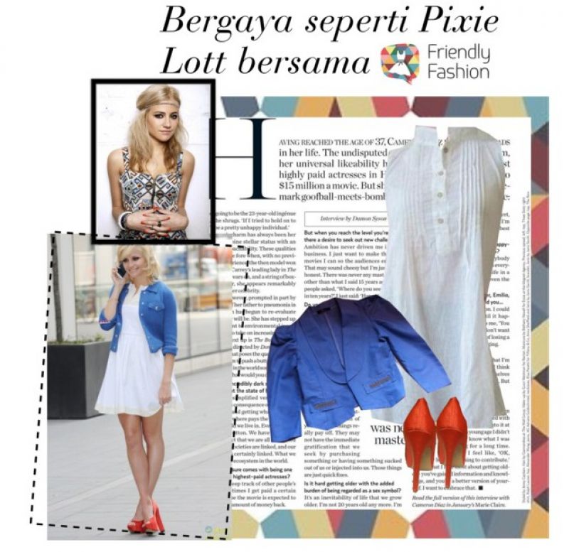 Obleci se kot Pixie Lott