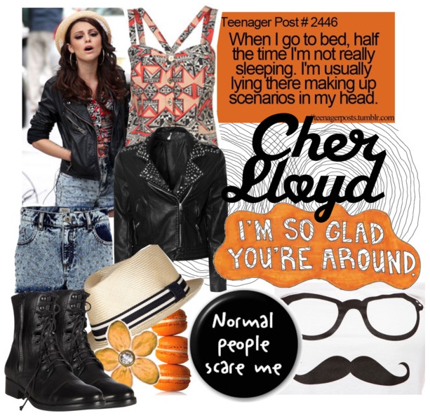 Obleci se kot Cher Lloyd