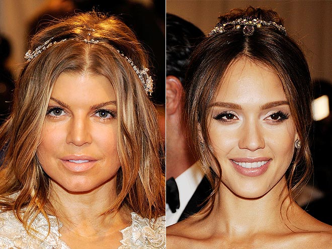 HAIRSTYLE WAR: Fergie vs. Jessica Alba