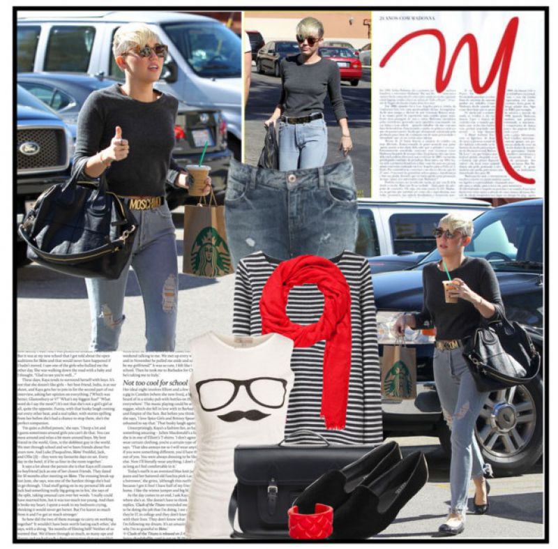 Obleci se kot Miley Cyrus