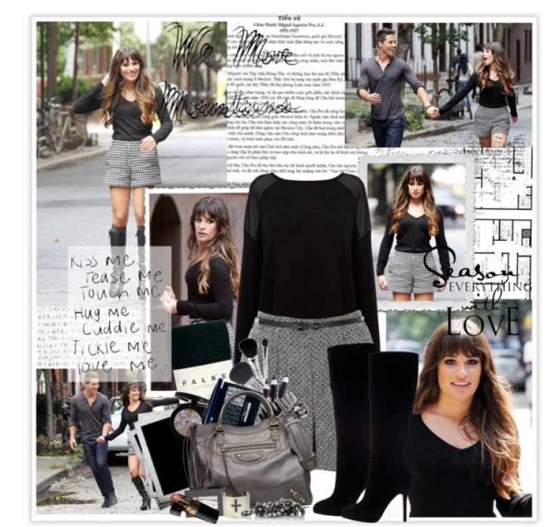 Obleci se kot Lea Michele